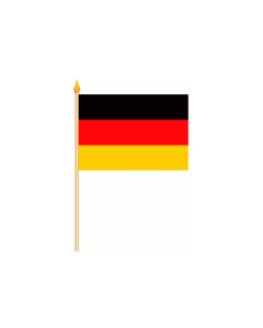 Stockfahne DEUTSCHLAND